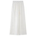 Women's Relaxed Wide-Leg Trousers White