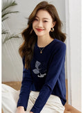 Botanical Graphic Long-Sleeve Tee