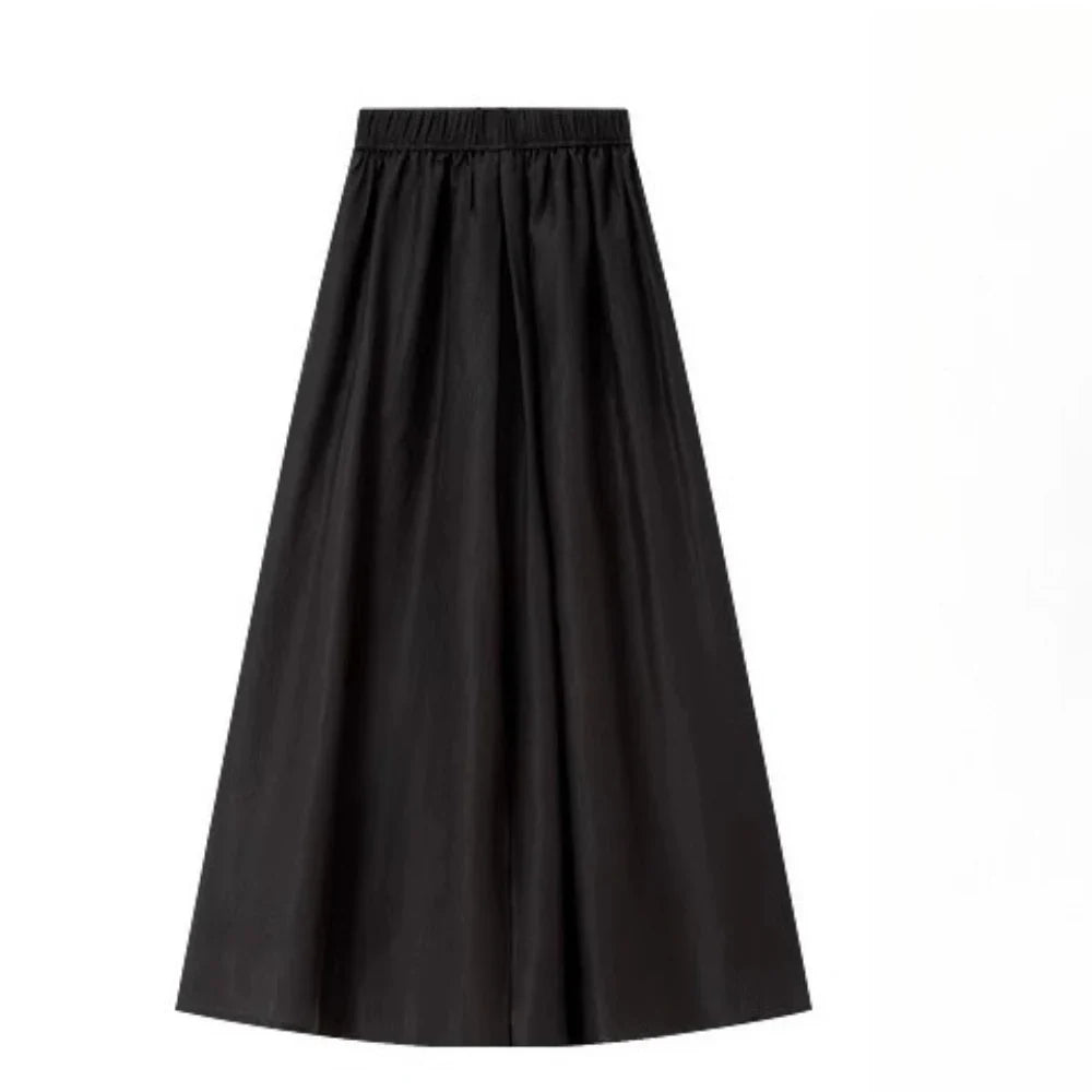 Full A-Line Midi Skirt