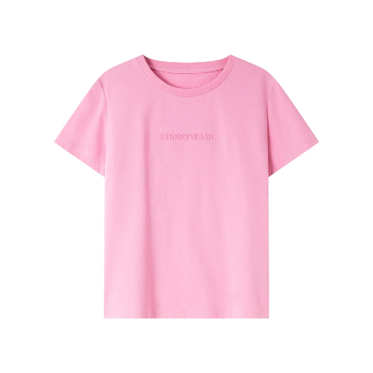 Letter-Print Crew-Neck Tee