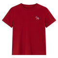 Pony-Embroidered Crew-Neck Tee