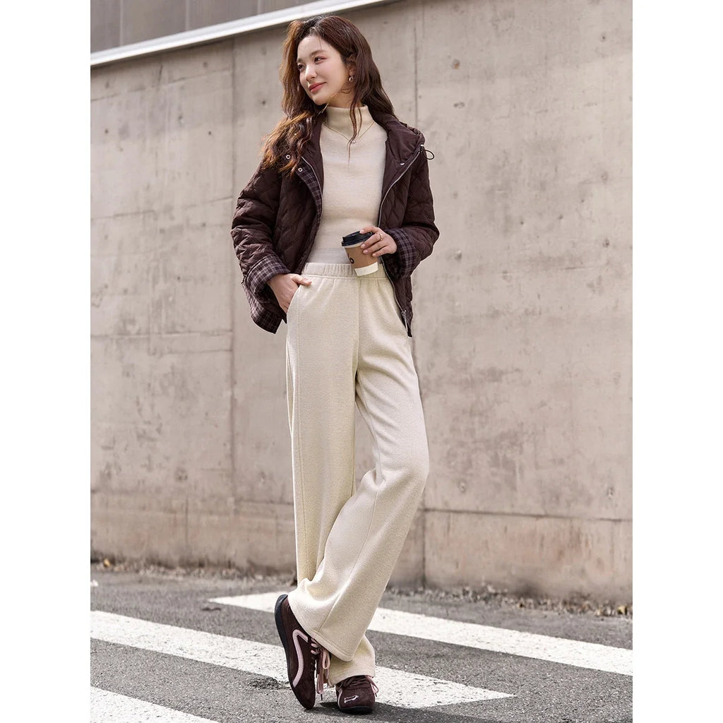 Relaxed Straight-Leg Sweatpants