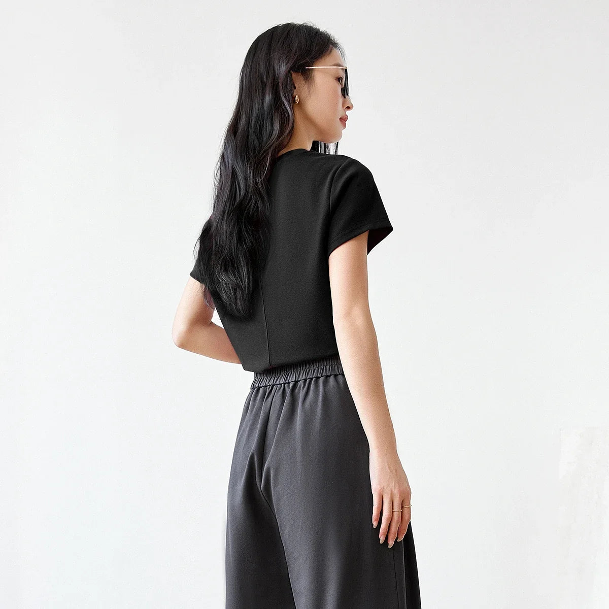 Relaxed Crew-Neck Short-Sleeve Tee
