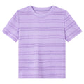 Textured Stripe Short-Sleeve Tee