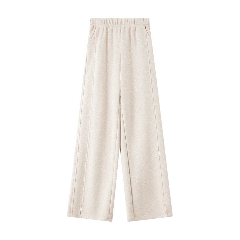 Relaxed Straight-Leg Sweatpants