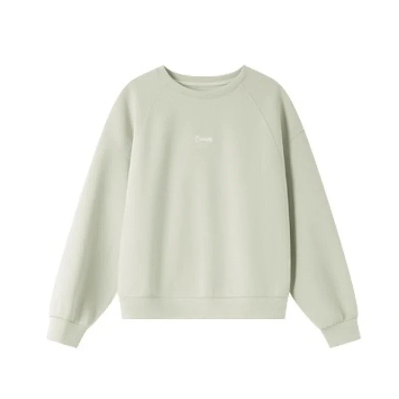 Minimal Crew-Neck Sweatshirt