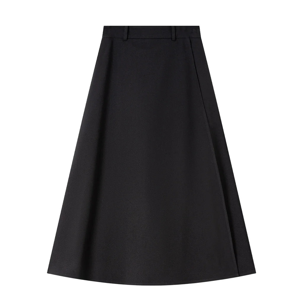 Zip-Pocket Wide-Leg Trousers