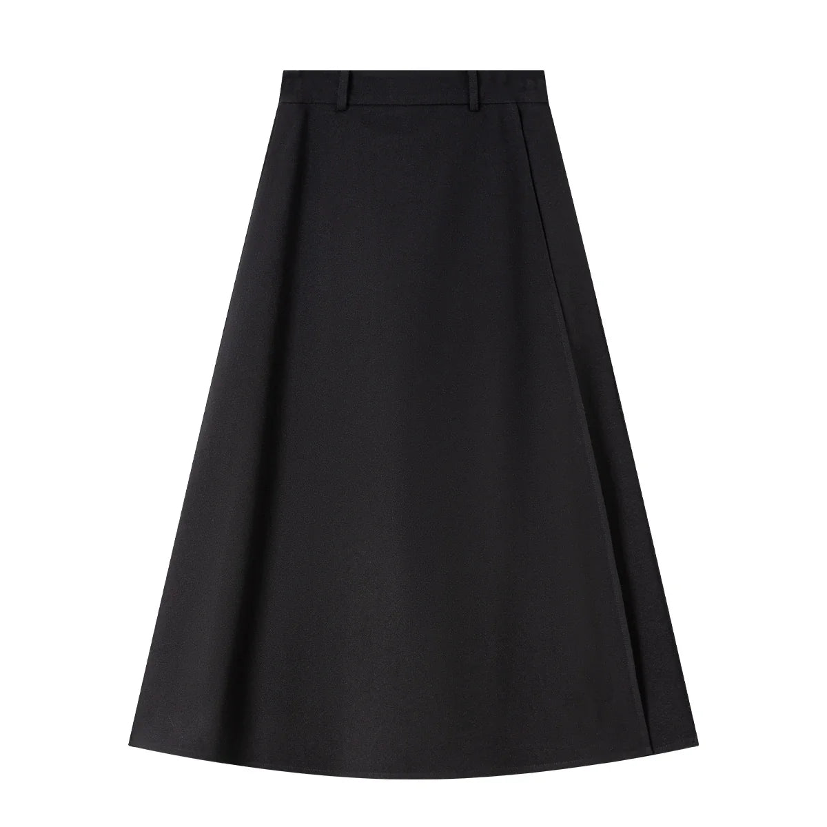 Zip-Pocket Wide-Leg Trousers